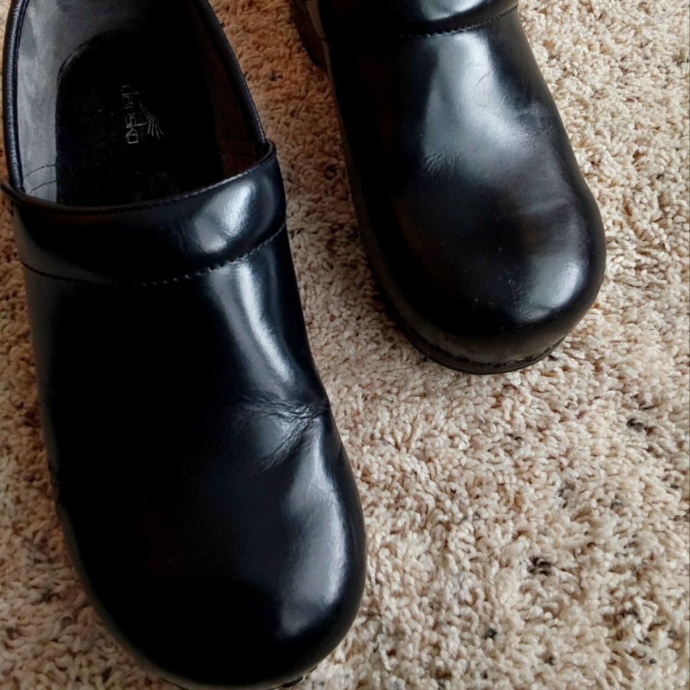 Dansko Cloggs, Black, Sz 45,